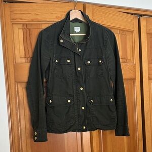 J. Crew Women's Dark Green Utility Jacket